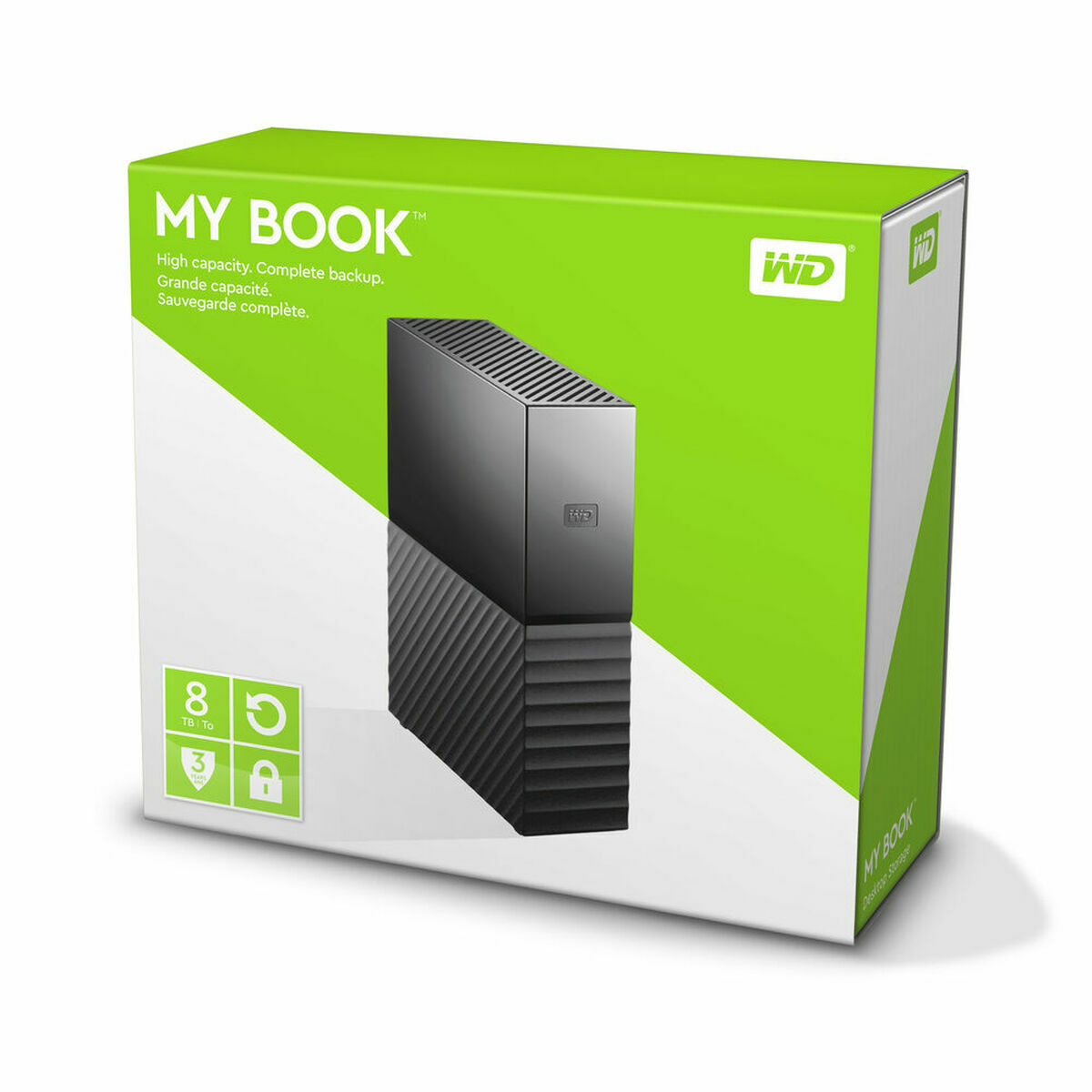 Externý Pevný Disk Western Digital My Book Čierna 8 TB